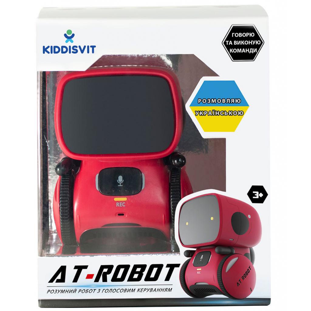 Інтерактивна іграшка AT-Robot робот з голосовим управл.червоний, укр (AT001-01-UKR) зображення 3