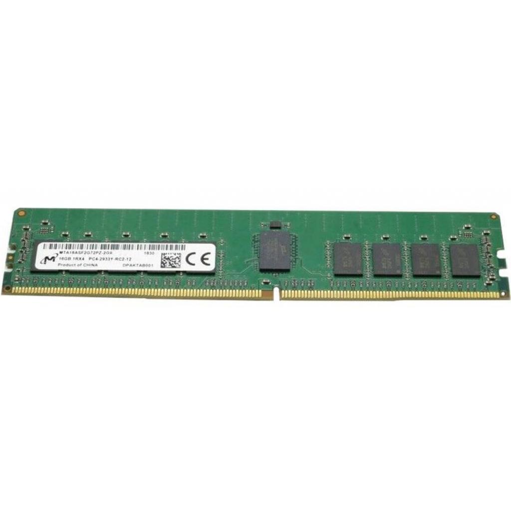 Модуль пам'яті для сервера DDR4 64GB ECC RDIMM 2933MHz 2Rx4 1.2V CL21 Micron (MTA36ASF8G72PZ-2G9E1)