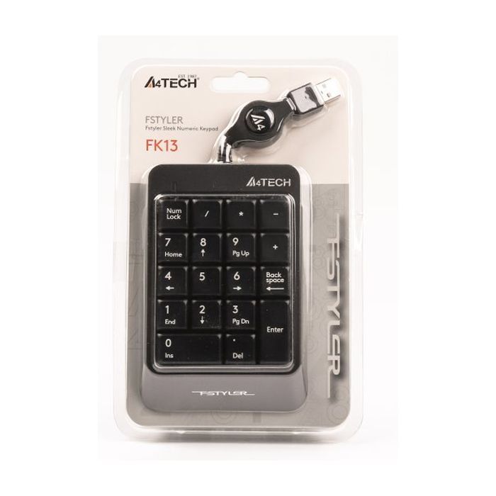 Клавиатура A4Tech FK13 Grey изображение 5