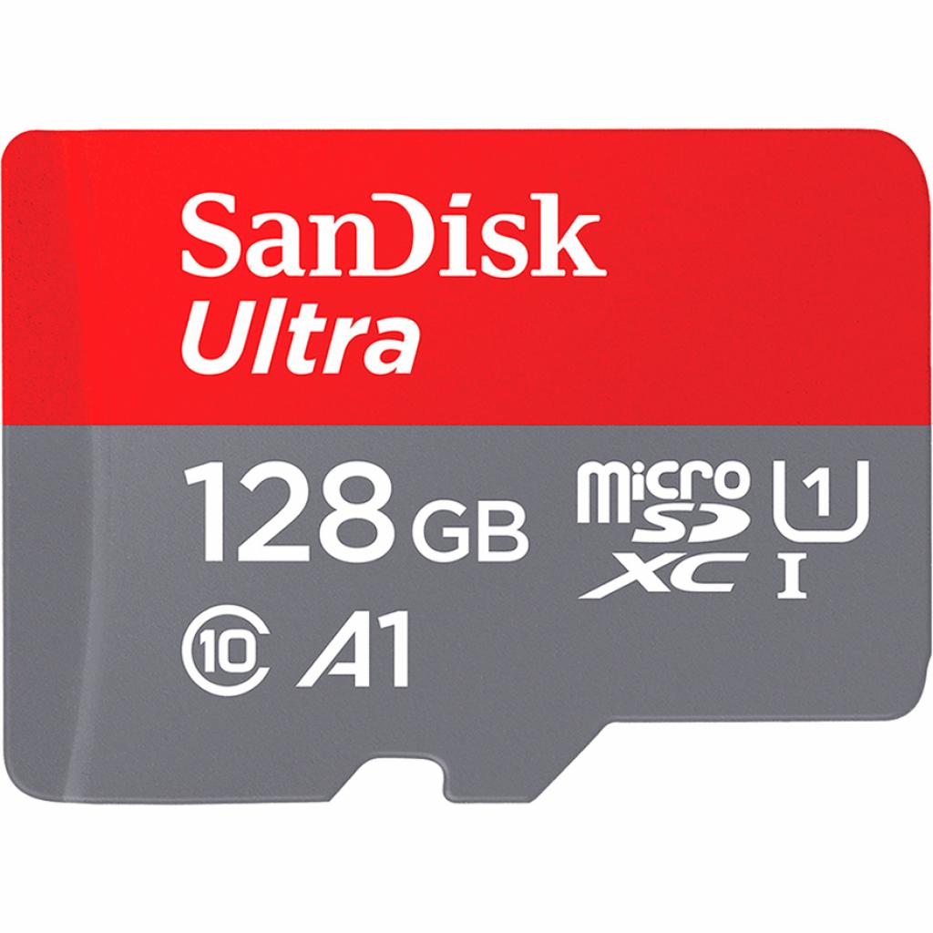 Карта пам'яті SanDisk 128GB microSDXC class 10 UHS-I A1 Ultra (SDSQUA4-128G-GN6MN)