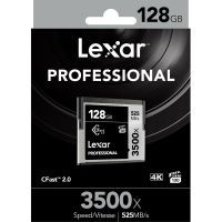 Карта пам'яті Lexar 128GB Compact Flash 3500x Professional (LC128CRBEU3500) зображення 2