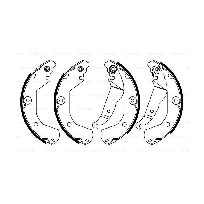 Гальмівні колодки Bosch 0 986 487 924 зображення 5