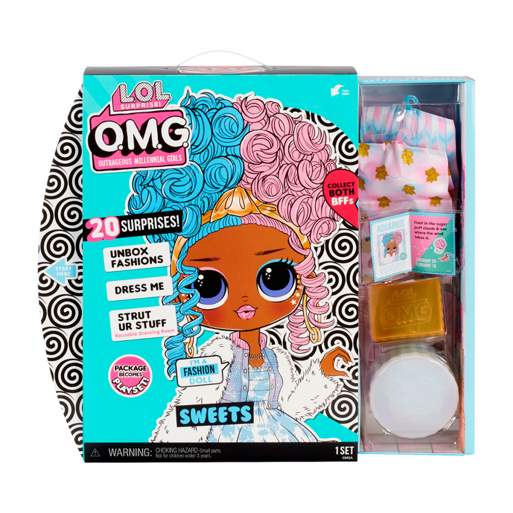 Кукла L.O.L. Surprise! O.M.G. S4 Леди-конфетка с аксессуарами (572763) изображение 4
