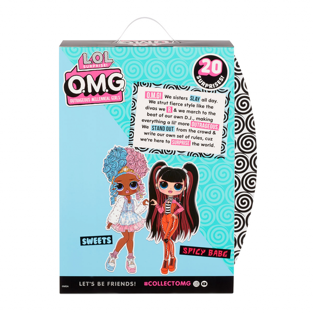 Кукла L.O.L. Surprise! O.M.G. S4 Леди-конфетка с аксессуарами (572763) изображение 8