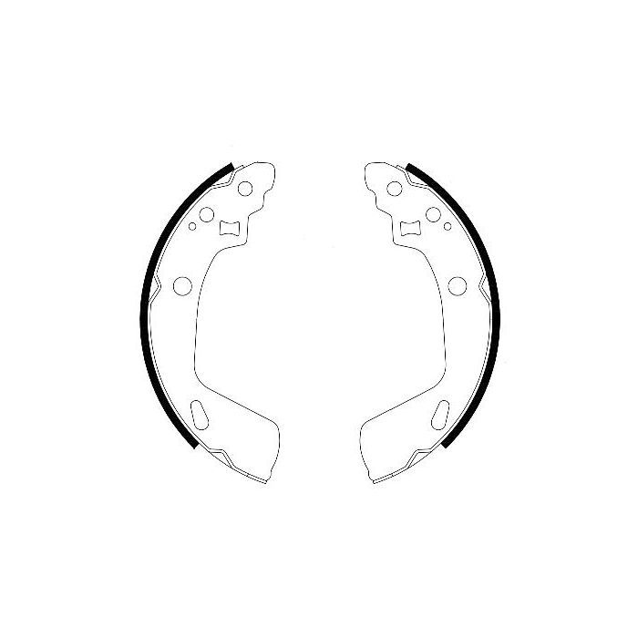 Гальмівні колодки REMSA 4247.00