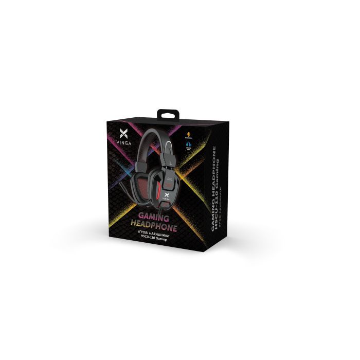 Наушники Vinga HSCU-110 Gaming Black (HSCU-110) изображение 4