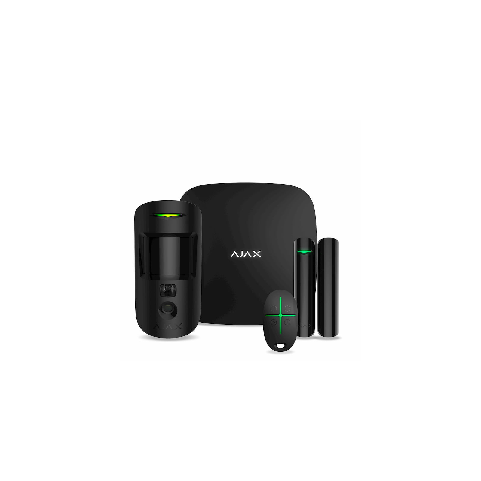 Комплект охоронної сигналізації Ajax StarterKit Cam Plus чорна