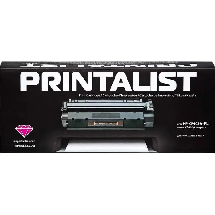Картридж Printalist HP LJ M252/M277 CF403A Magenta (HP-CF403A-PL)