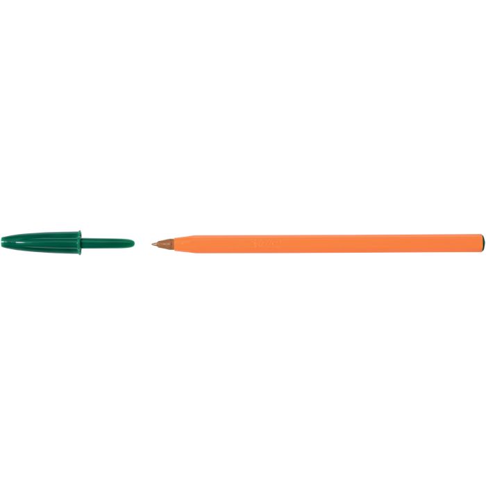 Ручка масляная Bic Orange, зелёная (bc1199110113)