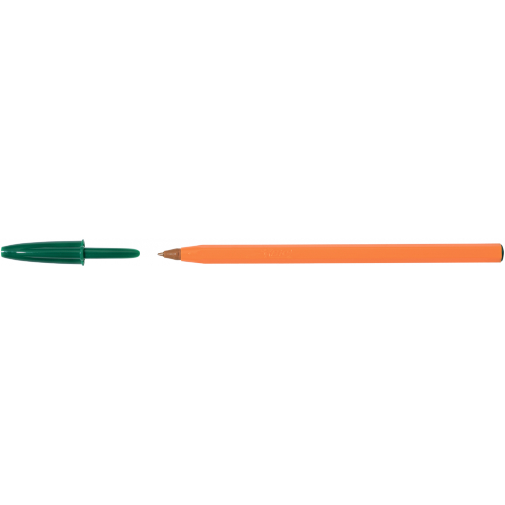 Ручка масляная Bic Orange, зелёная (bc1199110113)