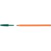 Ручка масляная Bic Orange, зелёная (bc1199110113)