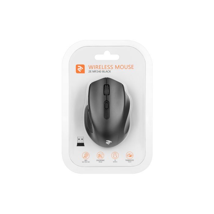 Мышка 2E MF240 Wireless Black (2E-MF240WB) изображение 3