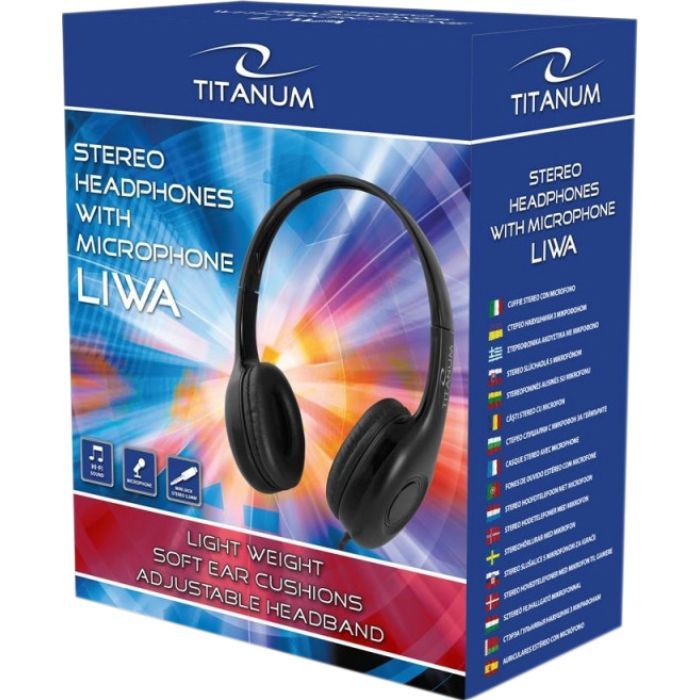 Наушники Esperanza Titanum Liwa Black (TH114) изображение 4