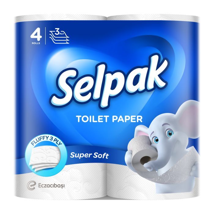 Туалетний папір Selpak 3 шари 32 рулони (8690530284463)