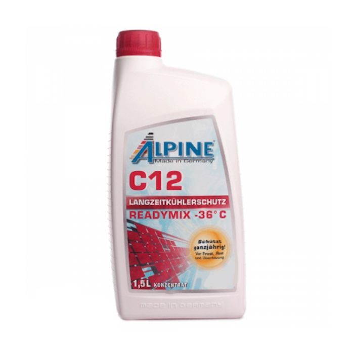 Антифриз Alpine Концентрат C12 черв. 1,5л (1185-15)