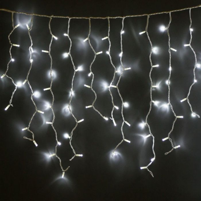Гирлянда ColorWay Бахрома 6мx0.6м 192Led IP44 холодный (CW-GOF-192L66VCW) изображение 6