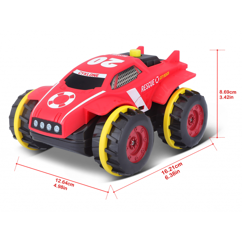 Радиоуправляемая игрушка Maisto Cyklone Aqua Красная (82142 Red) изображение 5