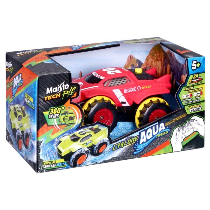 Радиоуправляемая игрушка Maisto Cyklone Aqua Красная (82142 Red) изображение 6