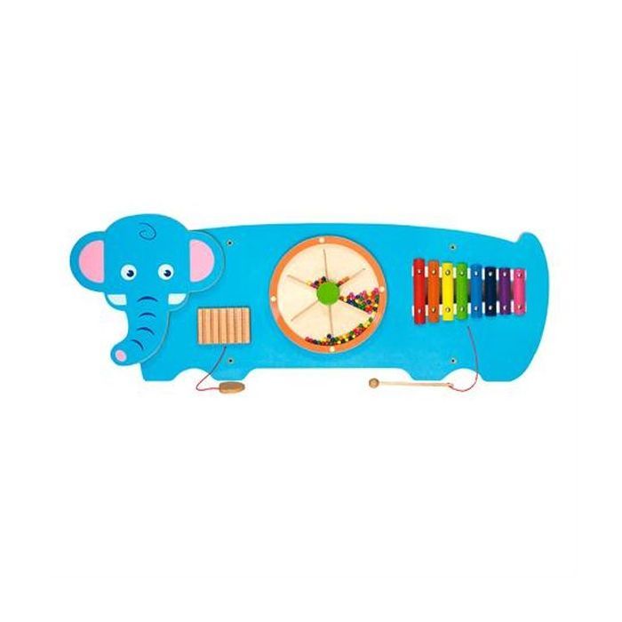 Развивающая игрушка Viga Toys Бизиборд Слоник (50472FSC)