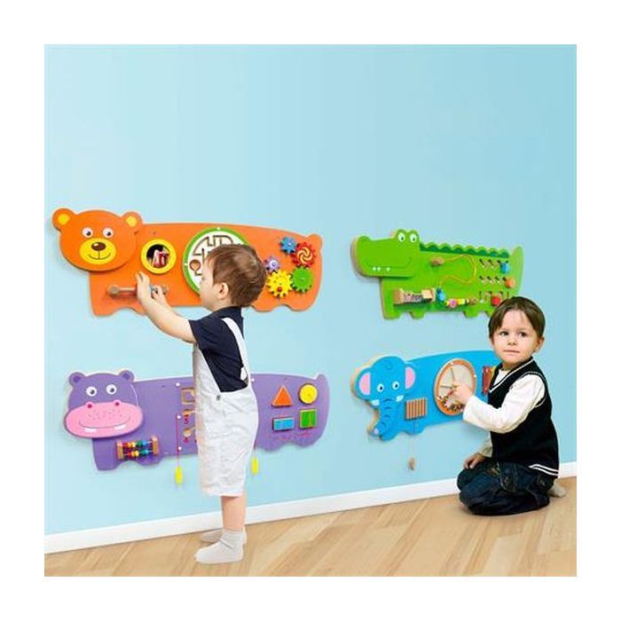 Развивающая игрушка Viga Toys Бизиборд Слоник (50472FSC) изображение 2