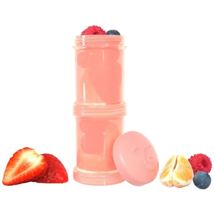 Контейнер для хранения продуктов Twistshake 2шт 100мл, 78310 светло-персиковый (69855) изображение 2