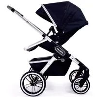 Коляска Teutonia 2 в 1 TRIO 2.0 - Melange Navy (73810) изображение 4
