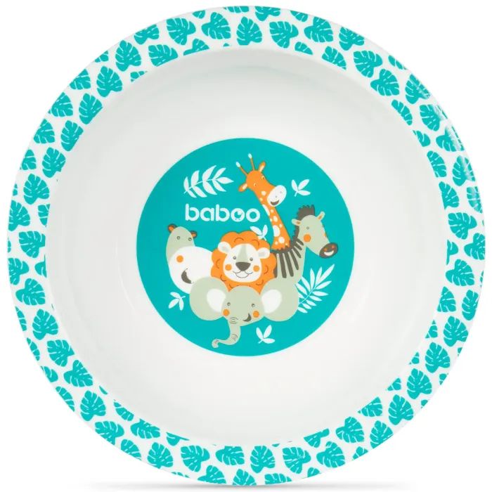 Тарелка детская Baboo Safari 6+ мес глубокая (90425) изображение 2