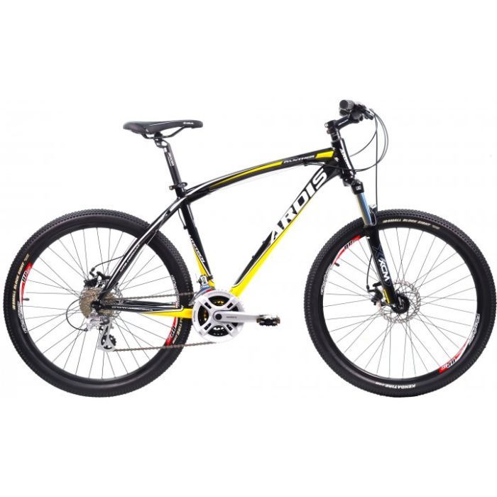 Велосипед Ardis Panther 26" рама-19" Al Black/Yellow (0140)