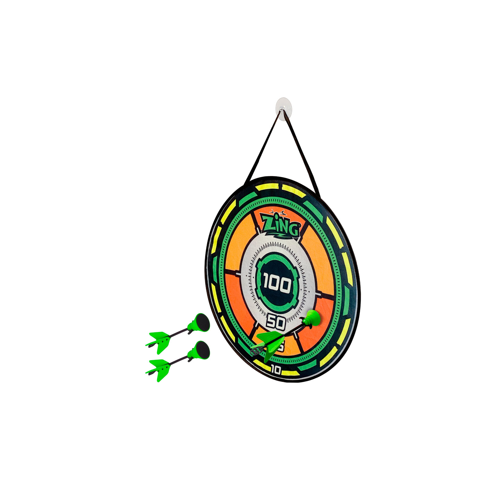 Игрушечное оружие Zing лук с мишенью Air Storm - Bullz Eye зеленый (AS200G) изображение 3