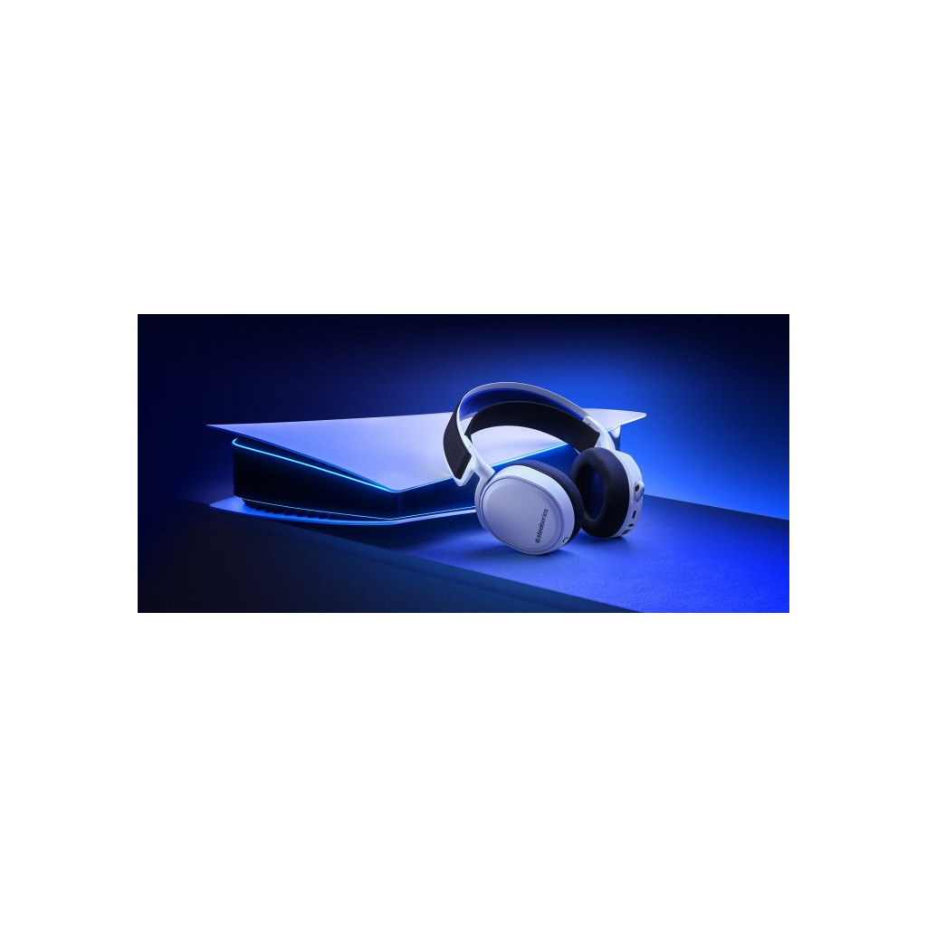 Навушники SteelSeries Arctis 7P+ for PS5 White (SS61471) зображення 9