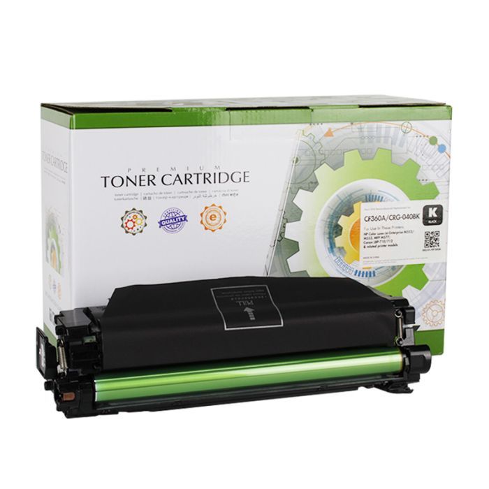 Картридж Static Control HP CF360A (508A), Canon 040 black (002-01-RF360A)