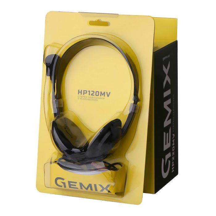 Навушники Gemix HP-120MV Black (HP-120MV) зображення 4