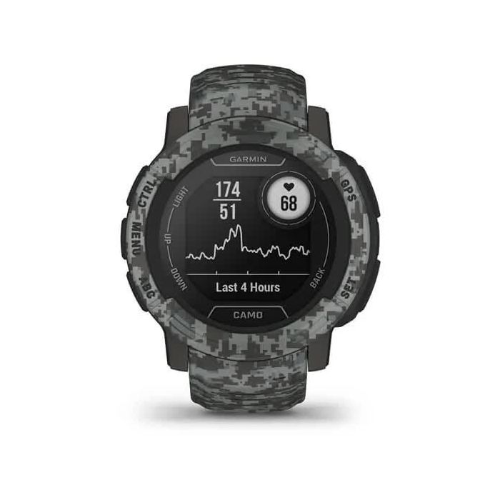 Смарт-годинник Garmin Instinct 2, Camo Edition, Graphite Camo, GPS (010-02626-03) зображення 2
