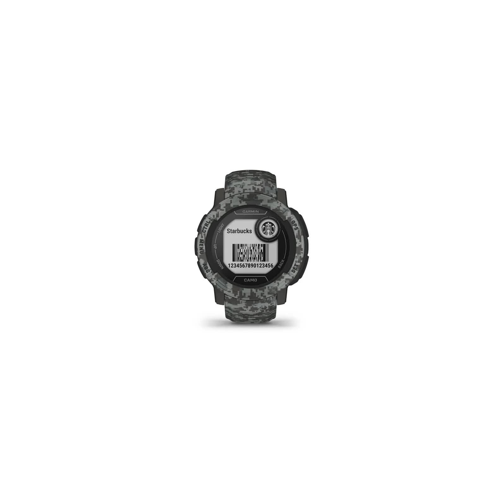 Смарт-часы Garmin Instinct 2, Camo Edition, Graphite Camo, GPS (010-02626-03) изображение 4