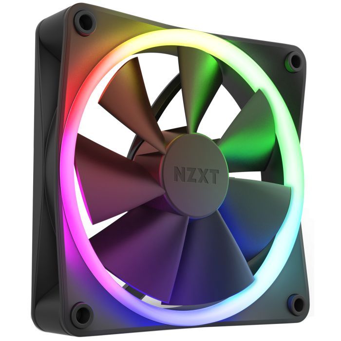 Кулер для корпуса NZXT F120RGB Triple (Black) (RF-R12TF-B1) изображение 2