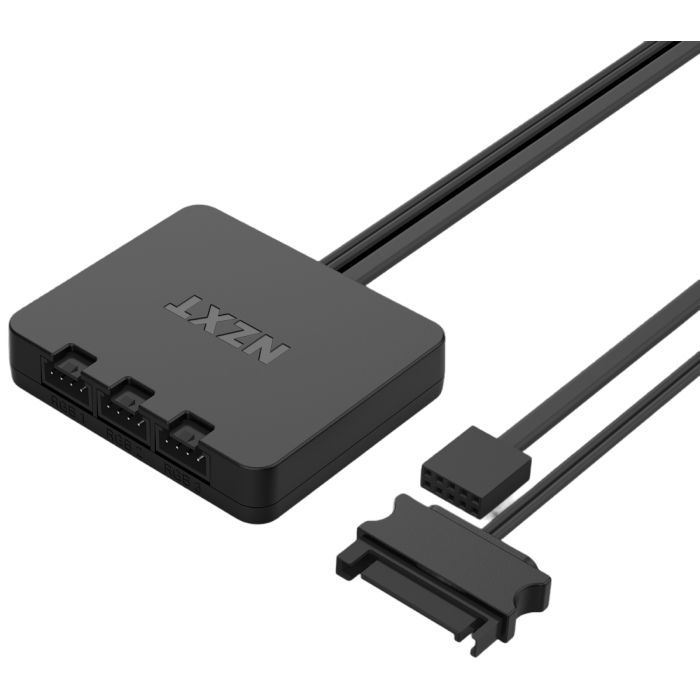 Кулер для корпуса NZXT F120RGB Triple (Black) (RF-R12TF-B1) изображение 4