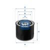 Фильтр масляный UFI 23.259.00