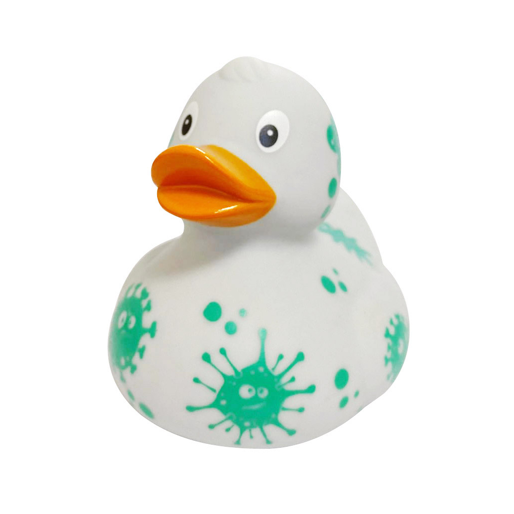 Іграшка для ванної Funny Ducks Качка Вірус (L1308)
