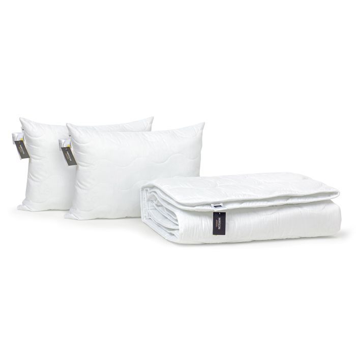 Ковдра MirSon Набір EcoSilk Всесезонний №1660 Eco Light White Ковдра + под (2200002655149) зображення 5