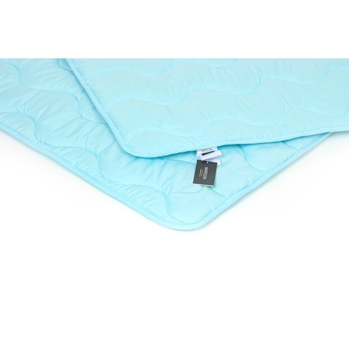 Ковдра MirSon Набір Бавовняний №1706 Eco Light BLue Ковдра 200х220 + подуш (2200002656344) зображення 8
