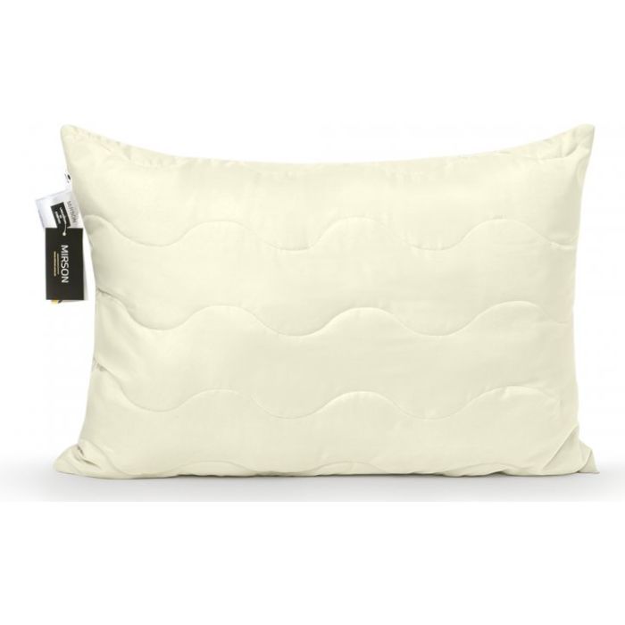 Подушка MirSon антиалергенная Memory effekt 1629 Eco Light Creamy Средняя (2200002647380)