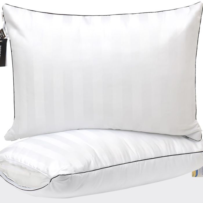 Подушка MirSon 1279 Royal Pearl Hand Made с эвкалиптом Средняя 40х40 см (2200003276381)