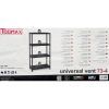 Стеллаж Toomax 4 полки cm. 71x35x138h black (5138) изображение 5