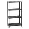 Стеллаж Toomax 4 полки cm. 71x35x138h black (5138)