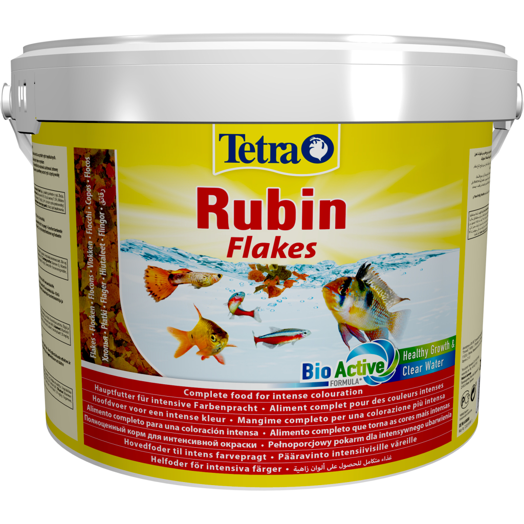 Корм для рыб Tetra Rubin в хлопьях 10 л (4004218769922)