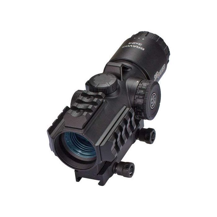 Оптический прицел Sig Sauer Bravo3 3x24mm Horseshoe Dot Illum (SOB33101) изображение 2