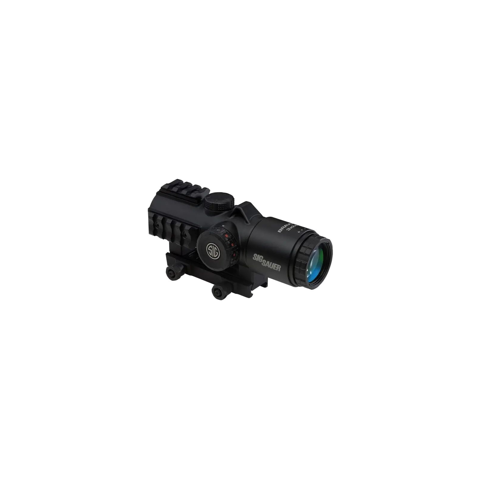Оптический прицел Sig Sauer Bravo3 3x24mm Horseshoe Dot Illum (SOB33101) изображение 4