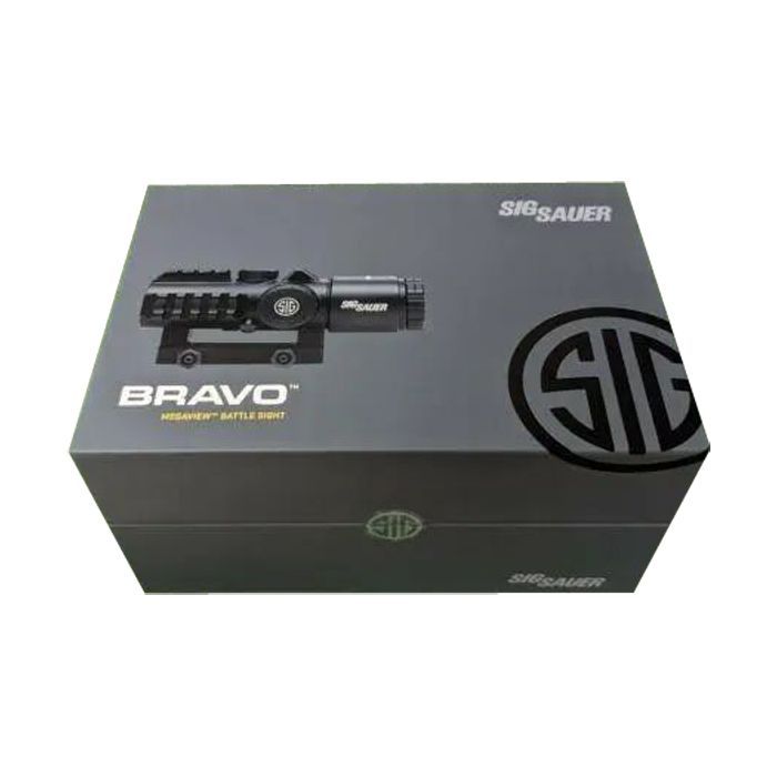 Оптический прицел Sig Sauer Bravo3 3x24mm Horseshoe Dot Illum (SOB33101) изображение 6