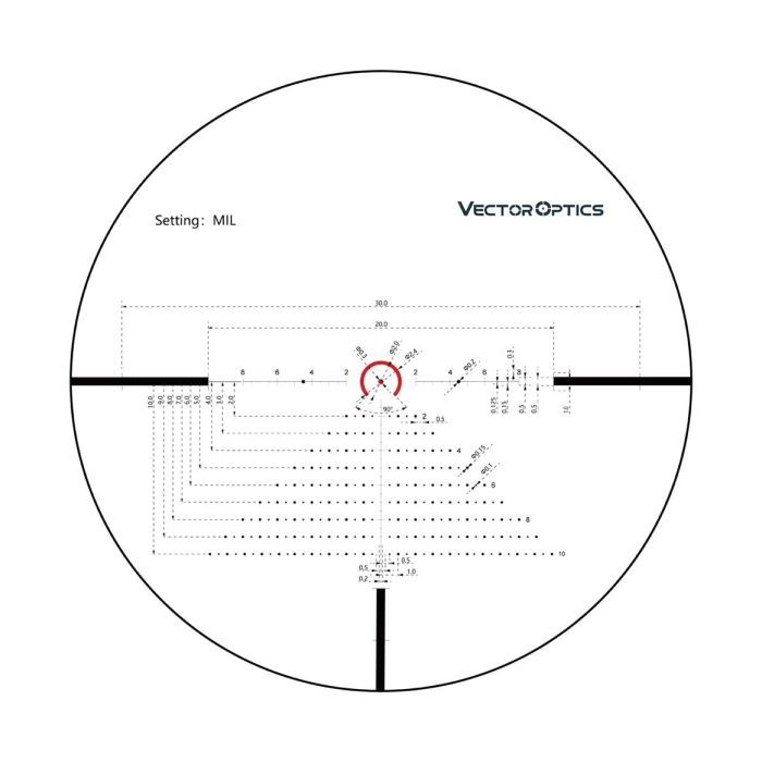 Оптичний приціл Vector Optics Constantine 1-8x24 SFP (SCOC-27) зображення 11
