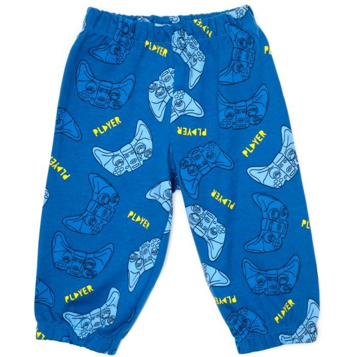 Піжама дитяча Breeze з довгим рукавом (16745-86B-blue) зображення 2